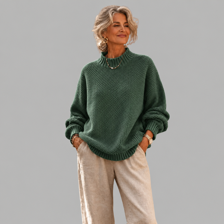 Barbara Relaxed Knit Sweater