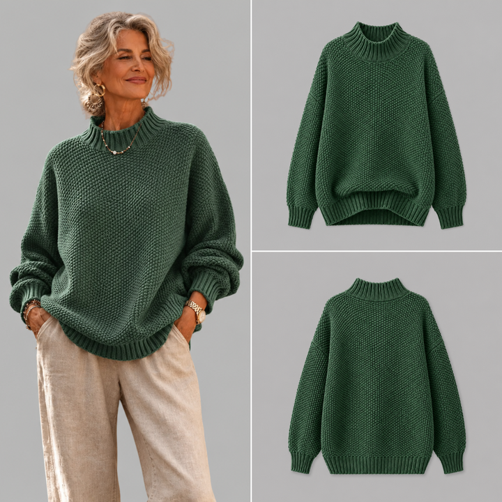 Barbara Relaxed Knit Sweater