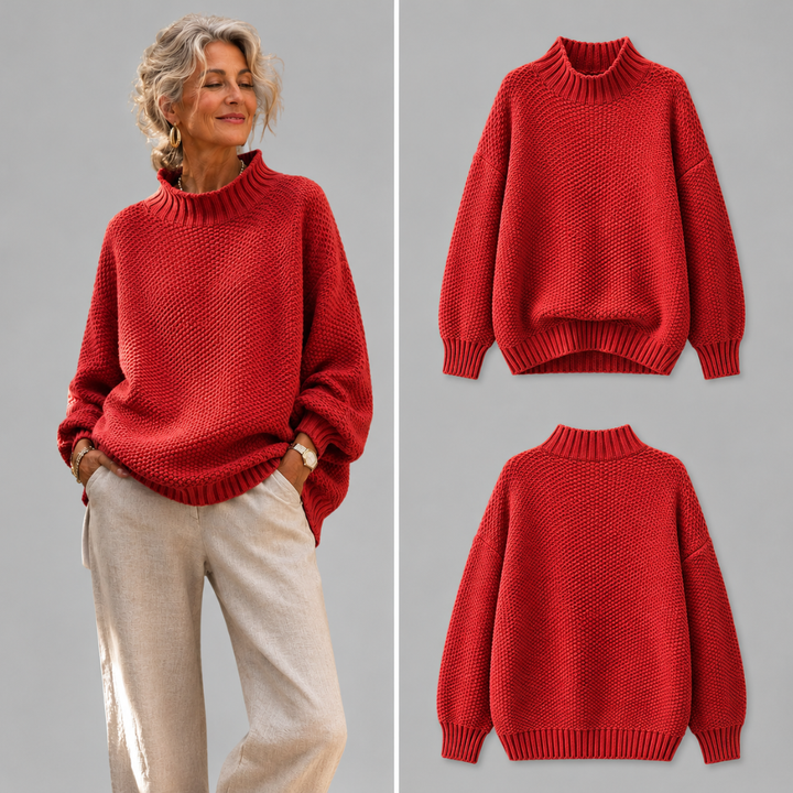 Barbara Relaxed Knit Sweater