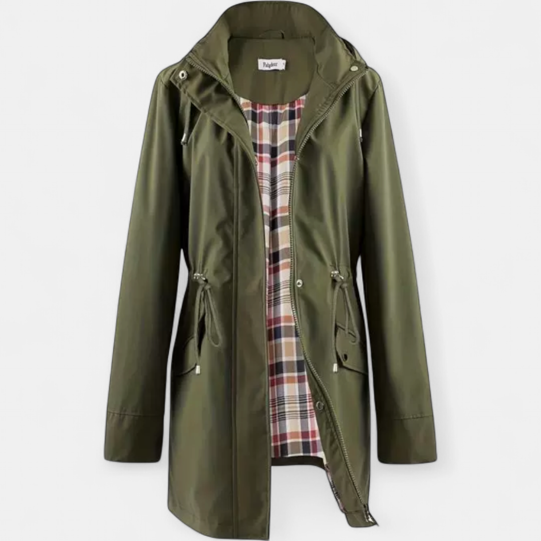 KENLEY – Waterproof Zip-Up Hooded Coat Jacket