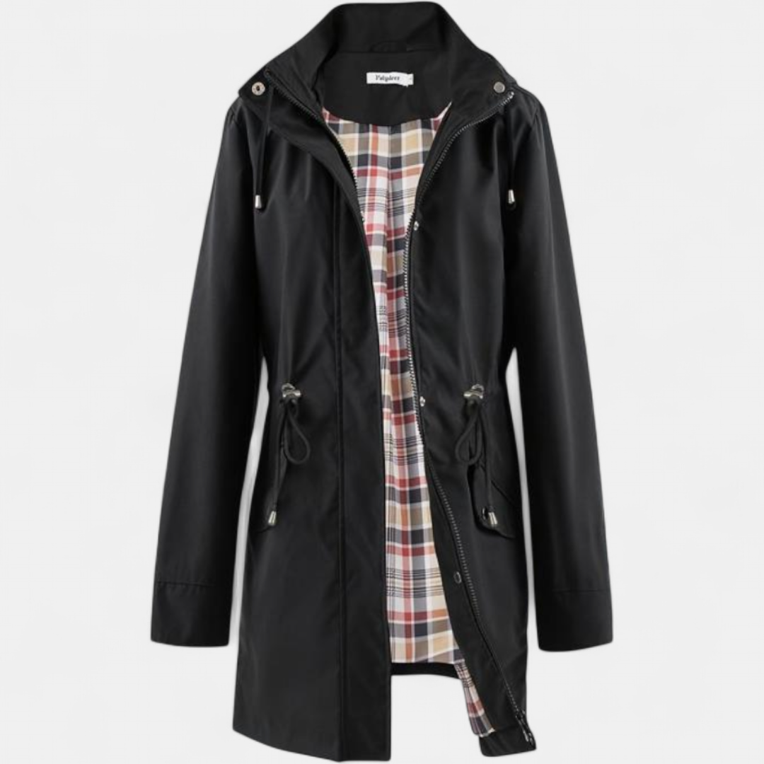 KENLEY – Waterproof Zip-Up Hooded Coat Jacket