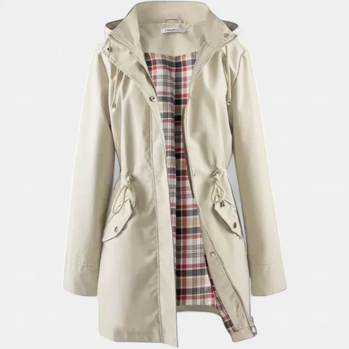 KENLEY – Waterproof Zip-Up Hooded Coat Jacket