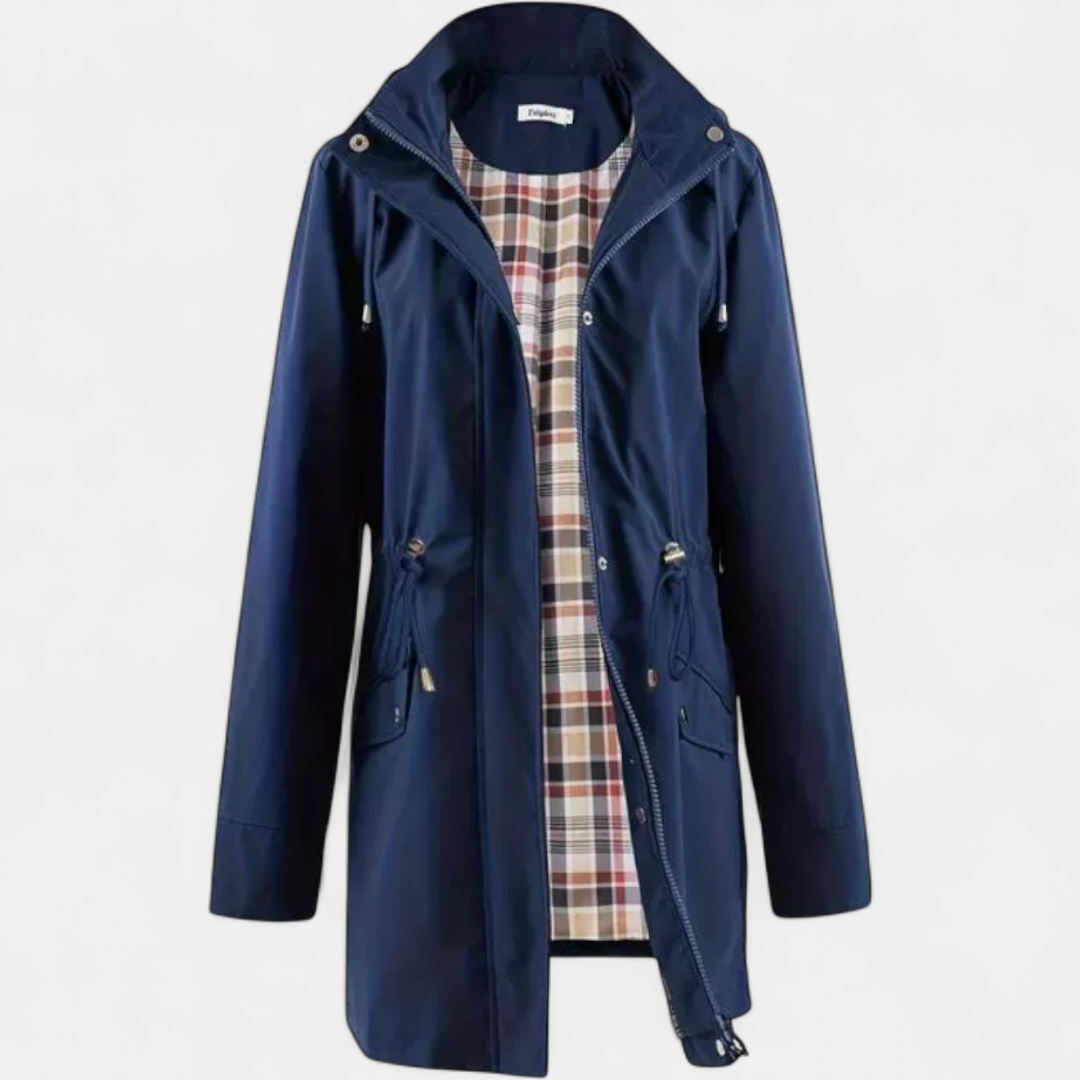 KENLEY – Waterproof Zip-Up Hooded Coat Jacket