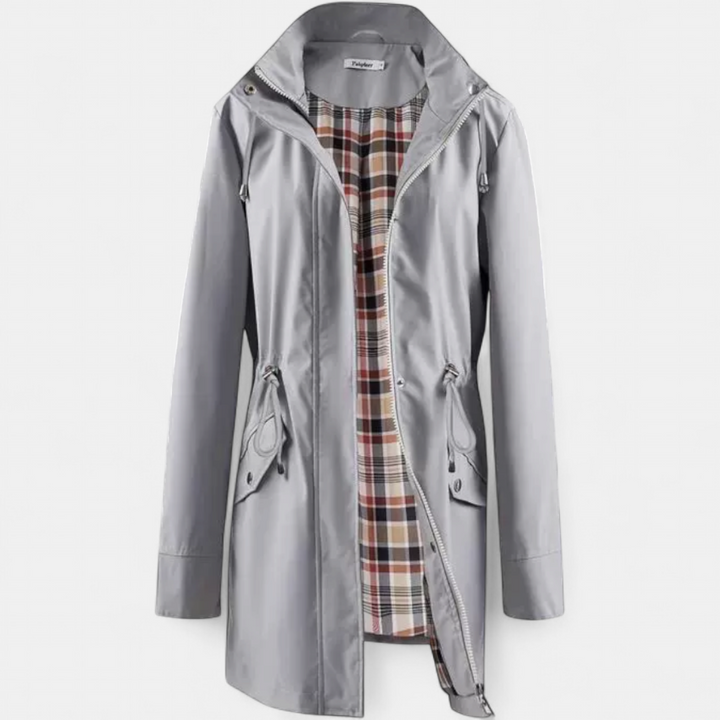 KENLEY – Waterproof Zip-Up Hooded Coat Jacket