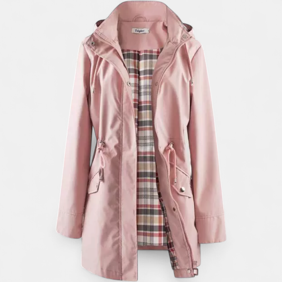 KENLEY – Waterproof Zip-Up Hooded Coat Jacket