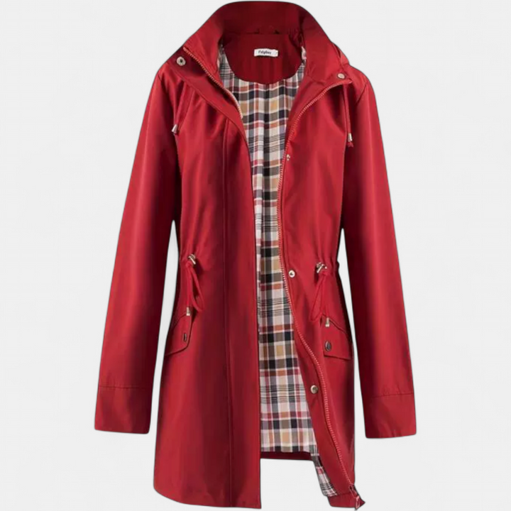 KENLEY – Waterproof Zip-Up Hooded Coat Jacket