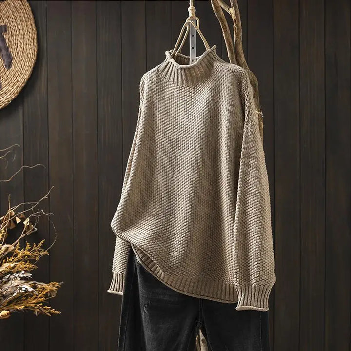 Barbara Relaxed Knit Sweater