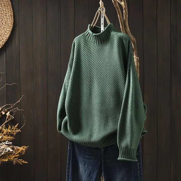 Barbara Relaxed Knit Sweater
