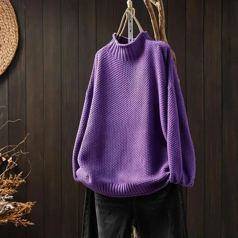 Barbara Relaxed Knit Sweater
