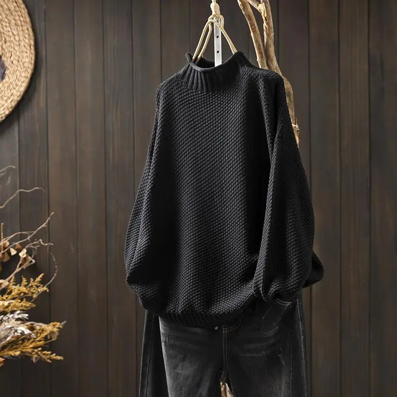 Barbara Relaxed Knit Sweater