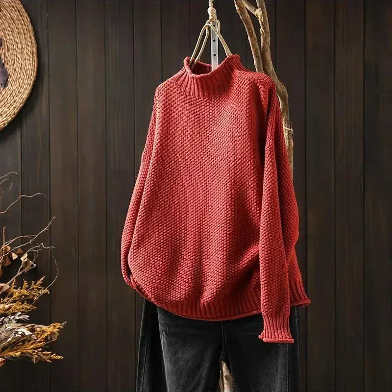 Barbara Relaxed Knit Sweater