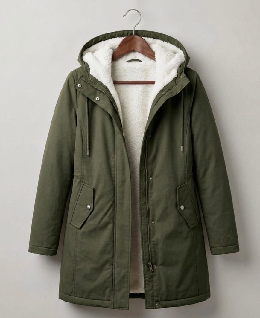Marjorie | Cozy Hooded Weatherproof Coat