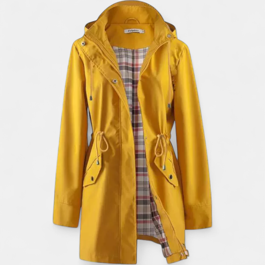 KENLEY – Waterproof Zip-Up Hooded Coat Jacket
